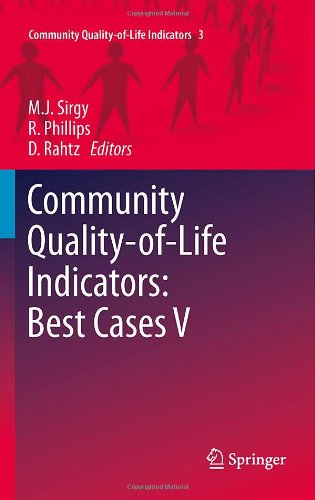 Community Qualityoflife Indicators Best Cases V 1st Edition Mirle Rabinowitz Bussell