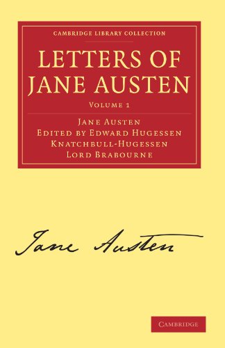 Letters Of Jane Austen 1st Edition Jane Austen