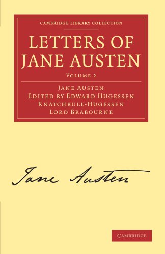 Letters Of Jane Austen 1st Edition Jane Austen