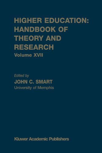 Higher Education Handbook Of Theory And Research Volume Xvii 1st Edition Jc Smart