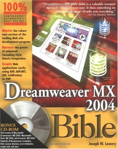 Dreamweaver Mx 2004 Bible 2004th Edition Joseph W Lowery