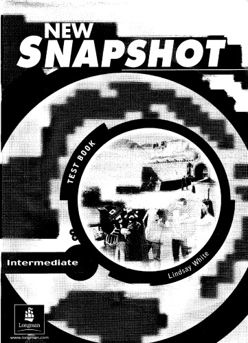 New Snapshot Intermediate Level Test Book Ab Ms Lindsay White