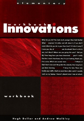 Innovations Elementary Workbook 1st Edition by Hugh Dellar, Andrew Walkley ISBN 9781413012712
