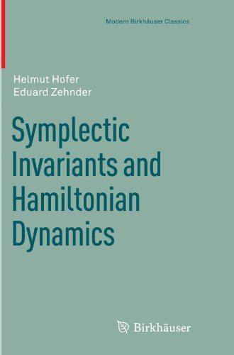 Symplectic Invariants And Hamiltonian Dynamics 1st Edition Helmut Hofer