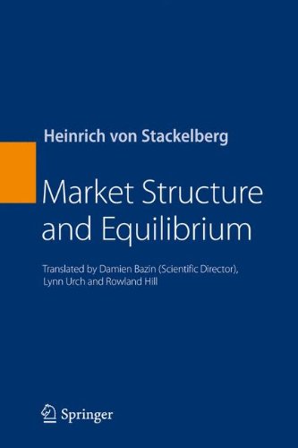 Market Structure And Equilibrium 1st Edition Heinrich Von Stackelberg Auth