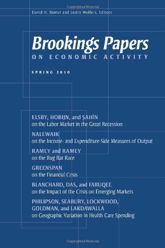 Brookings Papers On Economic Activity Spring 2010 David Romer