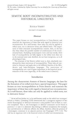 Journal Of Semitic Studies Volume 56 Issue 1 Spring 2011 56 1 P S Alexander