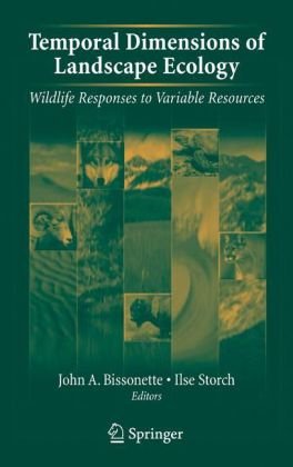 Temporal Dimensions Of Landscape Ecology Wildlife Responses To Variable Resources 1st Edition Ilse Storch