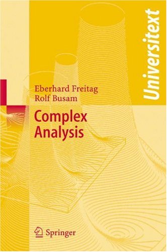 Complex Analysis 1st Edition Eberhard Freitag Rolf Busam