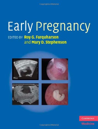 Early Pregnancy 1st Edition Roy G Farquharson Mary D Stephenson