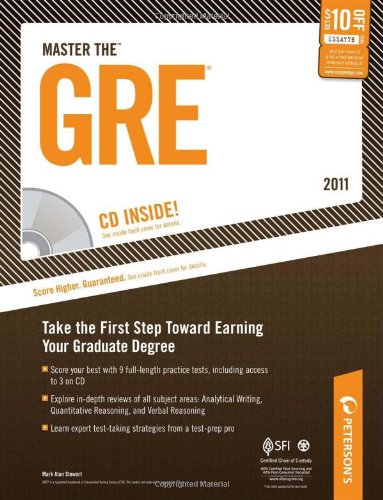 Master The Gre 2010 18th Edition Petersons