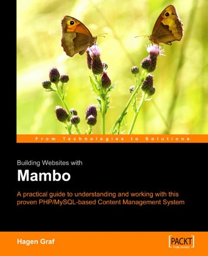 Building Websites With Mambo A Fast Paced Introductory Tutorial Hagen Graf
