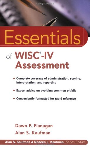 Essentials Of Wisciv Assessment Essentials Of Psychological Assessment 2nd Dawn P Flanagan