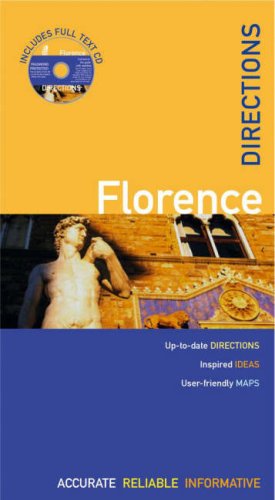 The Rough Guides Florence Directions 1 Rough Guide Directions 1st Edition Jonathan Buckley