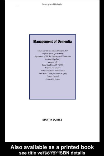 Management Of Dementia 1st Edition Simon Lovestone Serge Gauthier