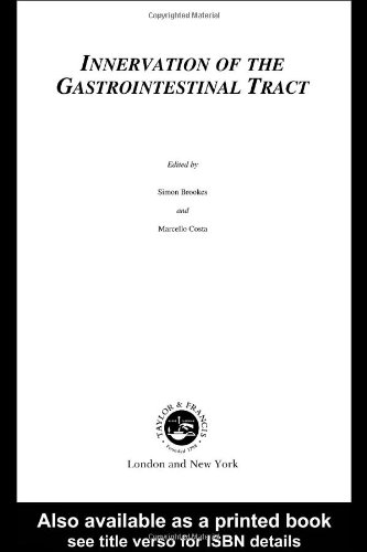 Innervation Of The Gastrointestinal Tract Autonomic Nervous System 1st Edition Simon Brookes