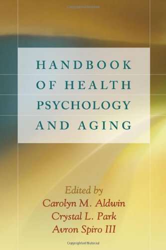 Handbook Of Health Psychology And Aging 1st Edition Ronald P Abeles