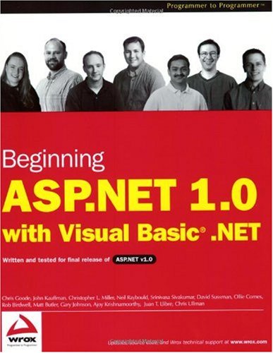 Beginning Aspnet 10 With Visual Basicnet Chris Goode John Kauffman