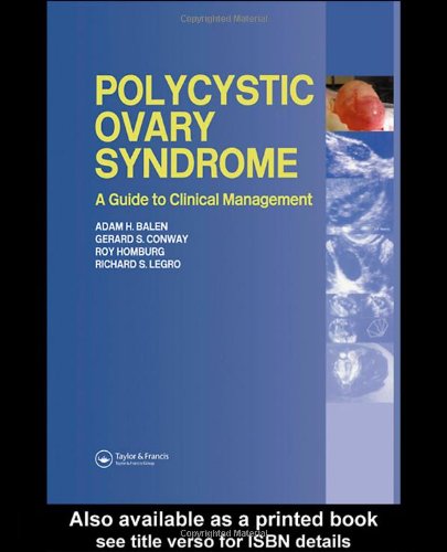 Polycystic Ovary Syndrome A Guide To Clinical Management 1st Edition Adam Balen