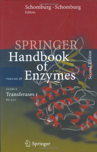 Class 2 Transferases I Ec 211 Springer Handbook Of Enzymes 2nd Dietmar Schomburg