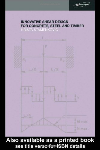 Innovative Shear Design Structural Engineering 1st Edition Hri Stamenkovic