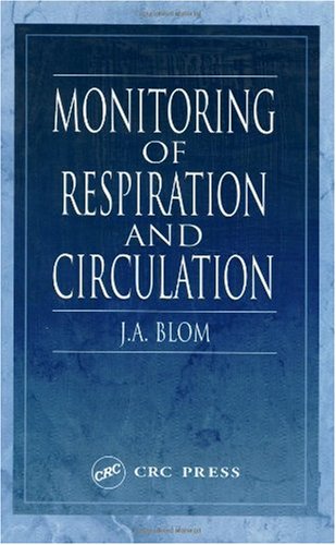 Monitoring Of Respiration And Circulation 1st Edition J A Blom