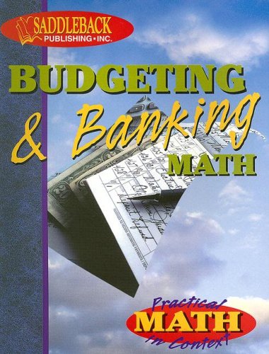 Budgeting Banking Math Practical Math In Context Lucia Mckay