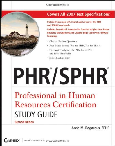 Phr Sphr Professional In Human Resources Certification Study Guide 2nd Edition 2nd Edition Anne Bogardus