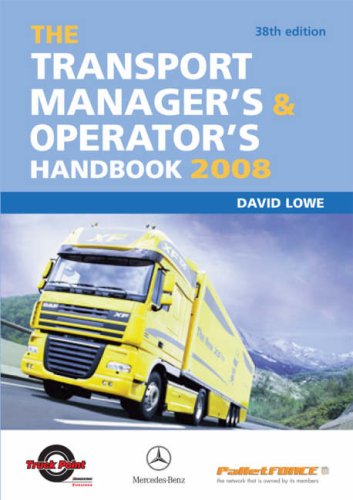 The Transport Managers Operators Handbook 2008 Revised David Lowe