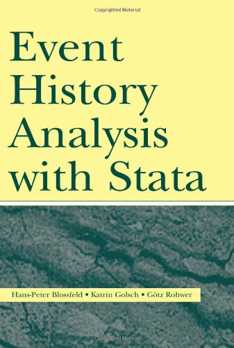 Event History Analysis With Stata Hanspeter Blossfeld Gtz Rohwer