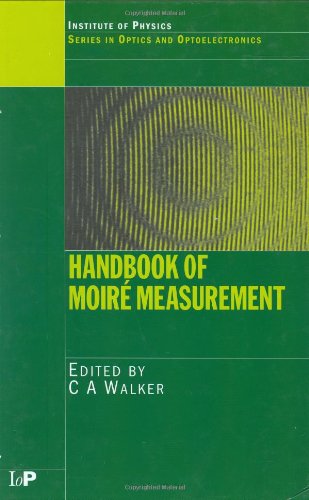 Handbook Of Moire Measurement 1st Edition Ca Walker