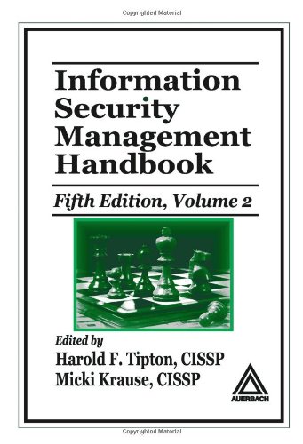 Information Security Management Handbook 5th Edition Harold F Tipton