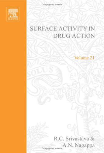 Surface Activity In Drug Action 1st Edition Rc Srivastava And An Nagappa Eds