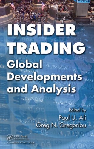 Insider Trading Global Developments And Analysis 1st Edition Paul U Ali