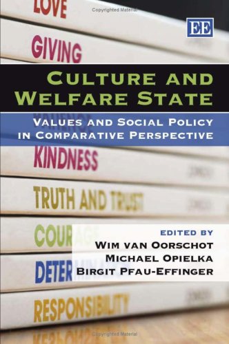 Culture And Welfare State Values And Social Policy In Comparative Perspective Wim Van Oorschot