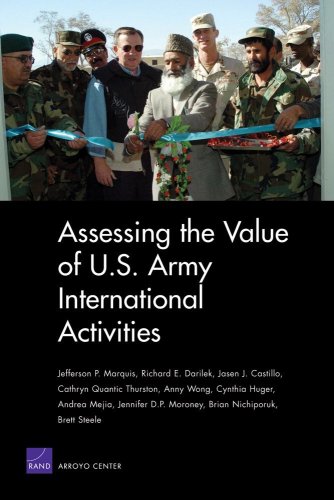 Assessing The Values Of Us Army International Activities 1st Edition Jefferson P Marquis