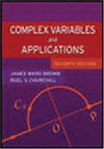 Complex Variables And Applications 7th Edition James Ward Brown