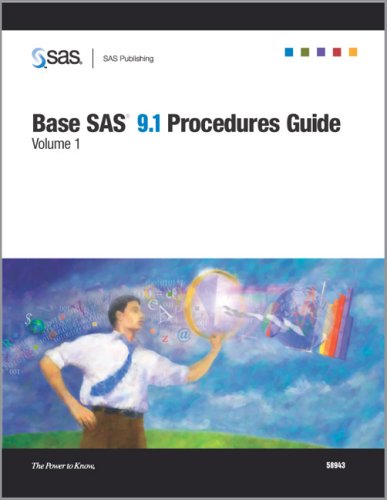 Base Sas 91 Procedures Guide Volumes 1 2 3 And 4 1st Edition Sas Institute