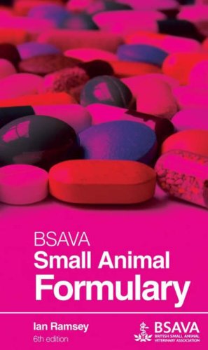 Bsava Small Animal Formulary Sixth Edition 6th Ian Ramsey
