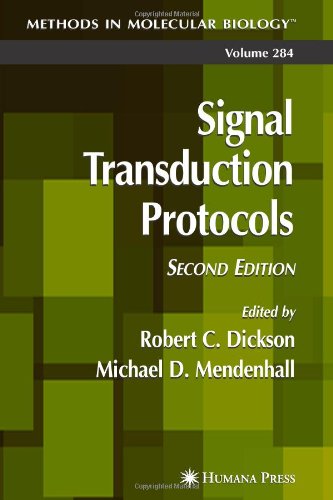 Signal Transduction Protocols 2nd Editoin Methods In Molecular Biology Vol 284 2nd Edition Robert C Dickson