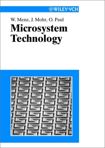 Microsystem Technology 1st Edition Wolfgang Menz Jrgen Mohr