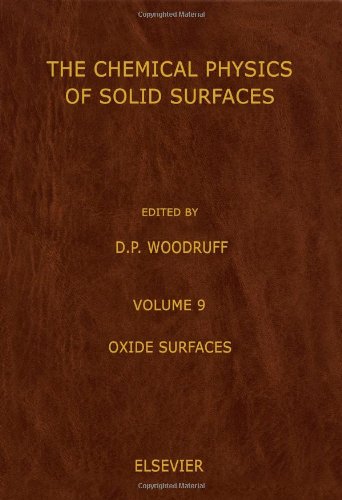 Oxide Surfaces 1st Edition Dp Woodruff Eds