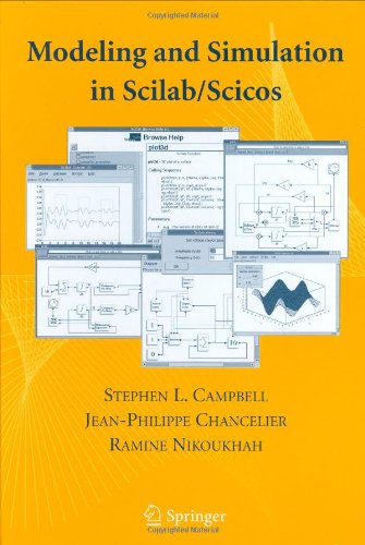 Modeling And Simulation In Scilab Scicos 1st Edition Stephen Campbell