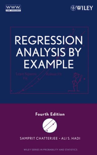Regression Analysis By Example 4th Edition Samprit Chatterjee