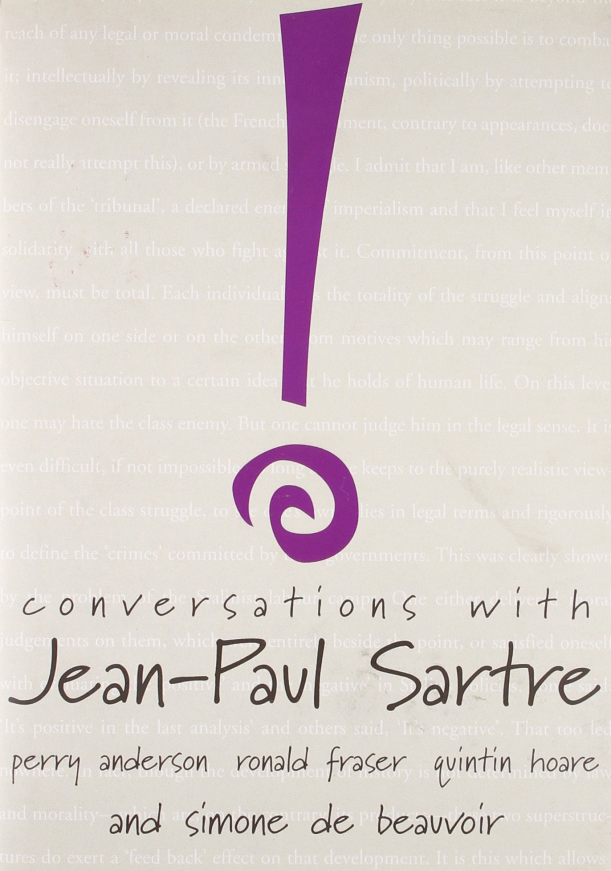 Conversations With Jeanpaul Sartre Jeanpaul Sartre Simone De Beauvoir
