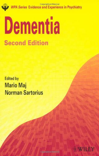 Dementia Wpa Series In Evidence Experience In Psychiatry 2nd Edition Mario Maj
