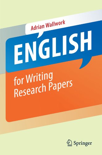 English For Writing Research Papers 1st Edition Adrian Wallwork