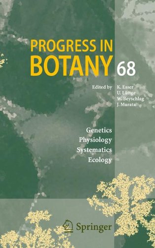 Progress In Botany Volume 68 1st Edition Karl Esser Ulrich E Lttge