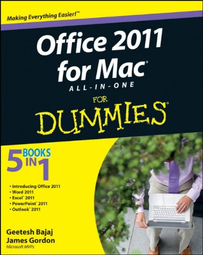 Office 2011 For Mac Allinone For Dummies For Dummies Computer Tech 1st Edition Geetesh Bajaj