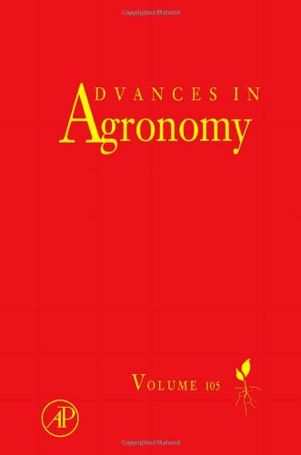 Advances In Agronomy Volume 105 1st Edition Donald L Sparks Eds